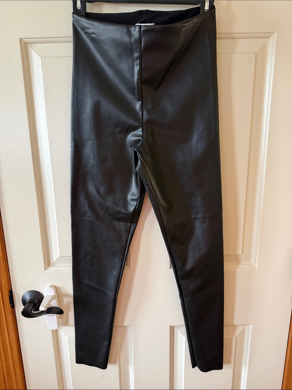 Joie Black Faux Leather Leggings